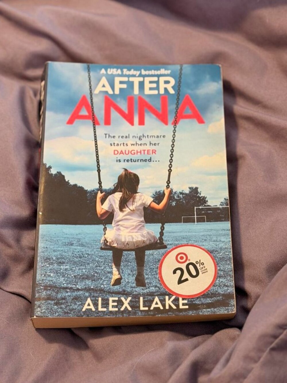 After Anna by Alex Lake BOOK
